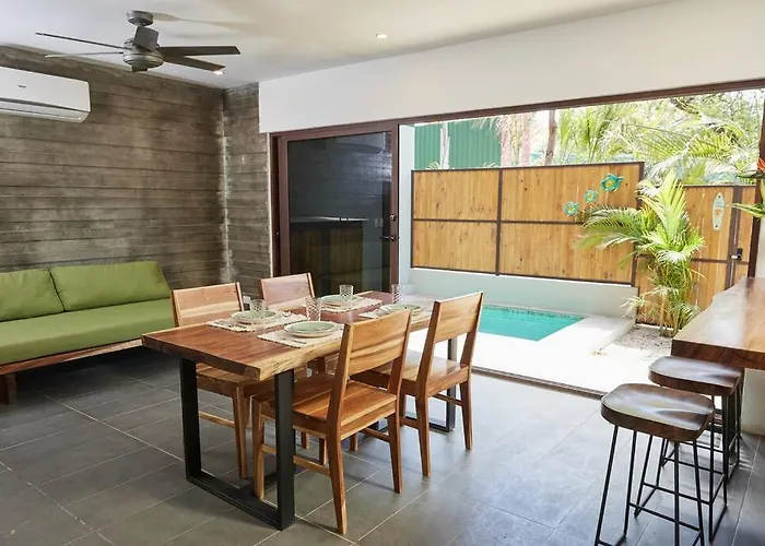 Turtle Townhome #2 Private Pool & Garden 300 Mtrs To * Tamarindo